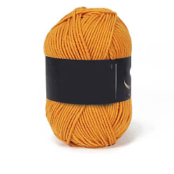 Сэнди Коричневый 4 пряжа из молочного акрилового волокна для тафтинговых ковриков, пряжа амигуруми, пряжа для вязания крючком, для свитера, шапки, носков, детских одеял, песчаный коричневый, 2.5 мм, около 113.74 ярдов (104 м) / моток