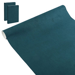 чирок 3 стили микрофибры и кожи своими руками, с бумажной спиной, для переплета книг, зелено-синие, 994x428x0.3 мм