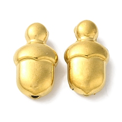 Золотой 304 из нержавеющей стали бусы, желудь, золотые, 14.5x8.5x6 мм, отверстие : 1.2 мм