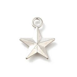 Звезда Сплавочные подвески тибетского стиля, звезда, 23.5x18.5x2.5 мм, отверстие : 3.5 мм