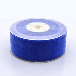 Королевский синий Полиэстер бархат лента для упаковки подарка и украшения празднества, королевский синий, 1-1/2 дюйм (38 мм), о 20yards / рулон (18.29 м / рулон)