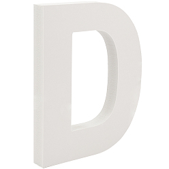 Letter D Деревянные буквы орнаменты, для diy craft, домашнего декора, letter.d, d: 150x121x15 мм
