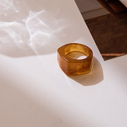 Перу 1поликарбонатные прямоугольные акриловые кольца для женщин, Перу, внутренний диаметр: 17 мм