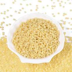 Нектар 8/0 стакан бисер, Цейлон, круглые, круглое отверстие, нектар, 8/0, 3 мм, отверстие : 1 мм, Около 1111 шт / 50 г, 50 г / мешок, 18мешки/2фунты