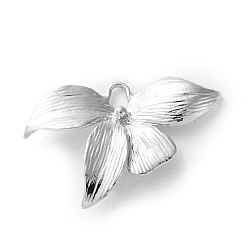 Платина Латунные подвески, без кадмия, без никеля и без свинца, , платина, 14x21.5x2.5 мм, отверстие : 1.8x2 мм