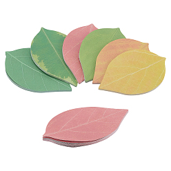 (52) Непрозрачная лаванда 6 шт. 6 цветные листочки бумажные блокноты клейкие заметки, наклейки с наклейками, для офисного школьного чтения, разноцветные, 102x62x0.1 мм, 1 шт / цвет