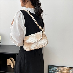 Светло-коричневый Наборы для шитья женских сумочек из искусственной кожи своими руками, включая ткань, сумка с ремнями, застежка, винт, защелкивающийся замок, Отвертка, молния, загар, готовое изделие: 12x25x7 см