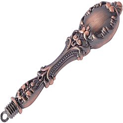 Red Copper Alloy Handles, for Wax Seal Stamp, Wedding Invitations Making, Red Copper, 91.5x22.5x13.5mm