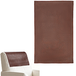 Coconut Brown Rectangle Imitation Leather Sofa Covers, Furniture Protector, with Paper Cardboard Tubes, Coconut Brown, 695x435x2mm