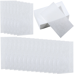 Белый 200шт. хлопковой бумаги, букет цветов оберточная бумага, подарочная упаковка бумаги, белые, 115x65x0.3 мм