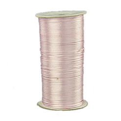 Лавандовый румянец Экологичность 100% полиэфирной нити, атласный шнур, для китайского вязания, утолщение, изготовление ювелирных изделий, лавандовый румянец, 2 мм, о 250yards / рулон (228.6 м / рулон), 750 фут / рулон