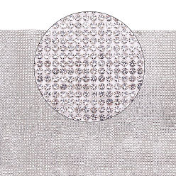 Clear Hot Melting Glass Rhinestone Glue Sheets, for Trimming Cloth Bags and Shoes, Clear, 40x24cm
