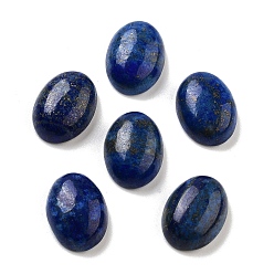 Ляпис-Лазурь Натуральные окрашенные лазуриты кабошоны, овальные, 16x12x5 мм