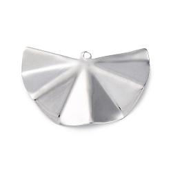 Платина Латунные подвески, без кадмия, без никеля и без свинца, вентилятор, платина, 25.5x38.5x5 мм, отверстие : 1.6 мм