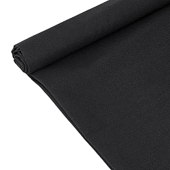 Black Polycotton Fabric, Clothing Accessories, Black, 1120x0.5mm