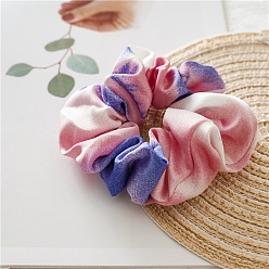 Pink Cloth Hair Ties, Pink, 150mm
