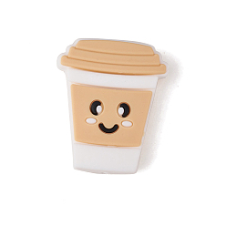 Фора Пищевые экологически чистые силиконовые фокусные шарики, чашка с улыбающимся лицом, оранжевые, 31x25x9 мм