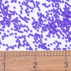 (DB1138) Opaque Cyan Blue MIYUKI Delica Beads, Cylinder, Japanese Seed Beads, 11/0, (DB1138) Opaque Cyan Blue, 1.3x1.6mm, Hole: 0.8mm, about 2000pcs/bottle, 10g/bottle
