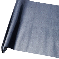 Черный Блестящая ткань из искусственной кожи, материалы для самостоятельного изготовления багажа, чёрные, 300x0.8 мм, 1.35 м / рулон