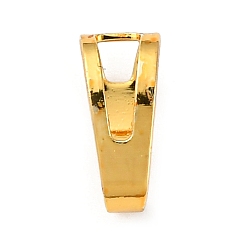 Золотой Латунь оснастки на поруки, без кадмия и без свинца, стойки покрытие, долговечный, золотые, 8.5x4x5 мм, отверстие : 2x5 мм