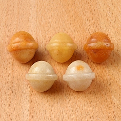 Топаз Нефрит Натуральный топаз нефрит резной камень целебной вселенной, Украшения из камня с энергией Рейки, украшение для дома по фэн-шуй, 20 мм