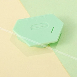 Весенне-зеленый Швейные инструменты из абс-пластика, с магнитным, весенний зеленый, 67x40x10 мм