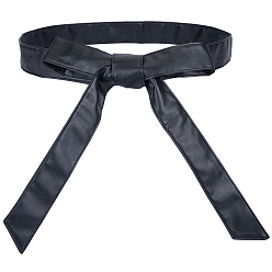 Черный Ремни из искусственной кожи для пальто, чёрные, 1800x40x1 мм