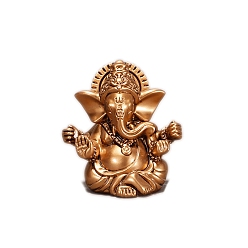 Перу Украшение дисплея статуи Будды из смолы, украшение для рабочего стола по фэн-шуй для домашнего офиса, слон, Перу, 86x66x95 мм