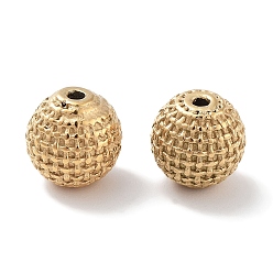 Золотой Ионное покрытие (ip) 304 шарики из нержавеющей стали, круглые, золотые, 7.5 мм, отверстие : 1.4 мм