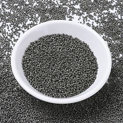 (DB1175) Galvanized Matte Graphite MIYUKI Delica Beads, Cylinder, Japanese Seed Beads, 11/0, (DB1175) Galvanized Matte Graphite, 1.3x1.6mm, Hole: 0.8mm, about 10000pcs/bag, 50g/bag