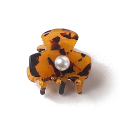 Шоколадный Заколки для волос из пвх, цвет шоколада, 30x25 мм