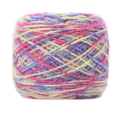 Светло-желтый Пряжа мохер, для ткачества, вязание крючком, светло-желтый, 1.5~2 мм, около 150г/моток