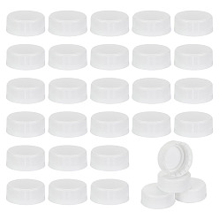 Белый Пластиковая крышка от бутылки, колонка, белые, 41x16 мм, внутренний диаметр: 39 мм