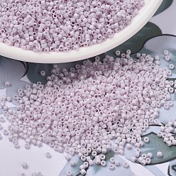 (DB1494) Opaque Pale Rose MIYUKI Delica Beads, Cylinder, Japanese Seed Beads, 11/0, (DB1494) Opaque Pale Rose, 1.3x1.6mm, Hole: 0.8mm, about 100000pcs/500g