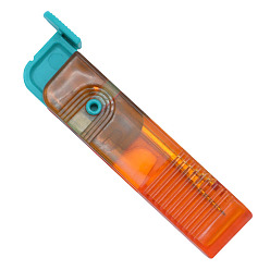 Оранжево-Красный Средство для удаления резьбы из сплава, пластиковые складные вспарыватели швов, швейные инструменты, оранжево-красный, 150x70 мм