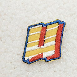 Letter U Computerized Embroidery Cloth Iron on/Sew on Patches, Costume Accessories, Appliques, Letter.U, 30x30mm
