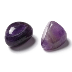 Amethyst Natural Amethyst Beads, No Hole Beads, Nuggets, Tumbled Stone, Healing Stones for 7 Chakras Balancing, Crystal Therapy, Meditation, Reiki, Vase Filler Gems , 14~26x13~21x12~18mm, about 150pcs/1000g