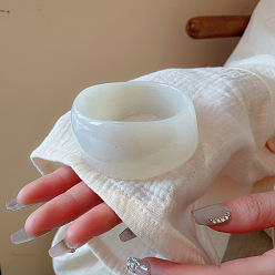 Лазурный Акриловые браслеты, широкие браслеты для женщин, лазурный, внутренний диаметр: 2-1/2 дюйм (6.2 см)