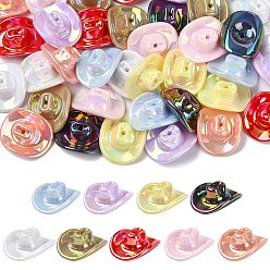 (52) Непрозрачная лаванда 36шт. 9 цвета непрозрачные акриловые бусины с УФ-покрытием, радужный, цилиндр, разноцветные, 35x30x12 мм, 4 шт / цвет