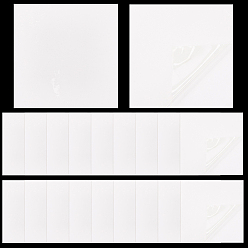 Square TPU Self Adhesive Repair Stikers, Swimming Pool Repair Patch Stickers, Square, 70x70x0.1mm