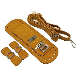 Peru DIY Blank Oval Imitation Leather Multi-Use Crossbody/Shoulder Bag Making Finding Kitt, Peru, 60~120cm