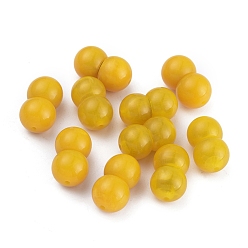 Золотистый Застежками винт латунный, со смолой и янтарем, прессование, колонка, платиной и золотом, золотые, 8x13 мм, отверстие : 1 мм