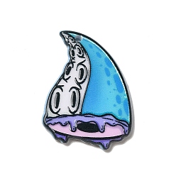 Tennis Печатные акриловые подвески, очарование темы осьминога, щупальца, 33x24x2.5 мм, отверстие : 1.6 мм