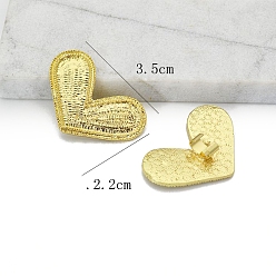 Золотой Пряжка для волос из сплава, укладка волос, для украшения волос своими руками хвостик, золотые, 35x22 мм