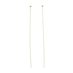 Real 14K Gold Filled 1/20 14k позолоченные булавки с плоской головкой, real 14 k золото заполнено, 50 мм, 24 датчик