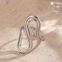 Нержавеющая Сталь Цвет 304 открытые манжеты из нержавеющей стали для женщин, цвет нержавеющей стали, 31 мм, внутренний диаметр: регулируемый