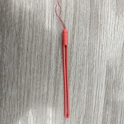 Red Silicone Wrist Strap Hand Lanyard, for Phone Camera Keys Badge, Red, 20cm