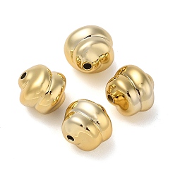 Золотой CCB пластиковые шарики, раковина, золотые, 16.5x17x10.5 мм, отверстие : 3 мм