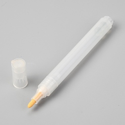 Прозрачный Пластиковая многоразовая кисть для масляной краски, пуля, для поделок мебели наскальная живопись, камень, керамический, контурное изображение линеллы, прозрачные, 14.2 см