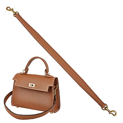 Сиена Ремни для сумок из воловьей кожи, с поворотным рым-болтом карабин, цвет охры, 515x15.5~24x5 мм